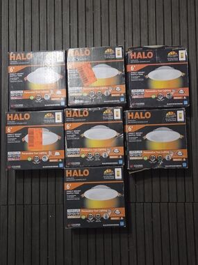 7 HALO RL 6 in. Canless Recessed LED Downlight 900/1200lm